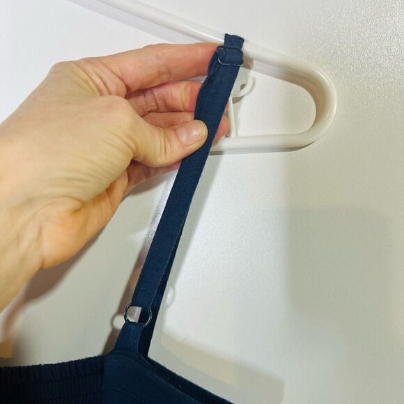 Lilka Anthropologie Maxi Dress Navy Blue Purple Pattern - Picture 6 of 10